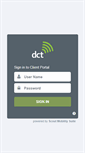 Mobile Screenshot of portal.dctkc.com